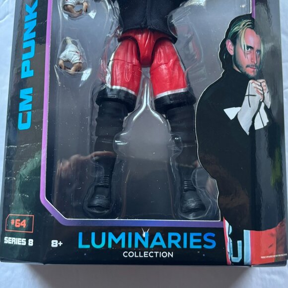 NEW AEW Luminaries Collection CM Punk 6'' Action Figure - Picture 8 of 11